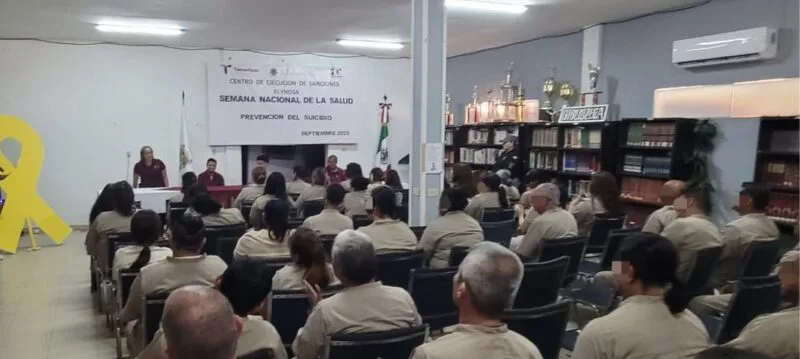 Promueve CEDES Reynosa la prevención del suicidio con plática y actividades deportivas