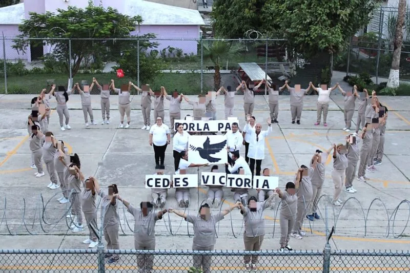 Difunden PPLs en CEDES de Tamaulipas el valor de la paz a través del arte