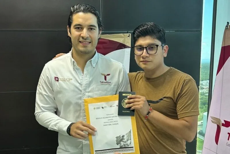 Refrenda STPS apoyo a tamaulipeco contratado para laborar en Canadá