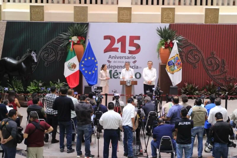 Embajador de la Unión Europea destaca condiciones de seguridad en Tamaulipas