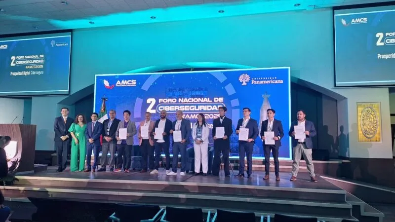 Presente Guardia Estatal Cibernética en Segundo Foro Nacional de Ciberseguridad AMCS 2025
