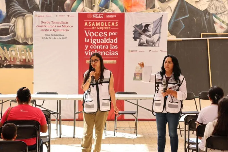 Asamblea de Mujeres “Voces por la Igualdad y contra las Violencias” llega a Tula, Tamaulipas