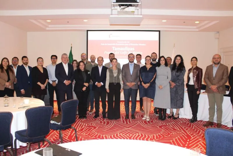 Tamaulipas fortalece vínculos con AMPIP para impulsar el desarrollo industrial