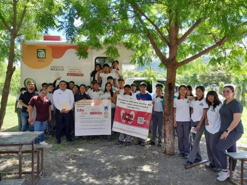Imparte INJUVE conferencia “Los Derechos Sexuales de las y los Adolescentes y Jóvenes” en Telebachillerato Comunitario 018 de El Mante