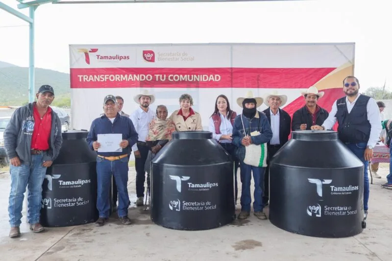 Lleva SEBIEN apoyos a Bustamante