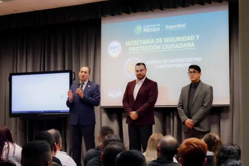 Inicia en Tamaulipas curso «Manejo de crisis y modalidades de extorsión» para fuerzas de seguridad, en coordinación con el Gobierno Federal