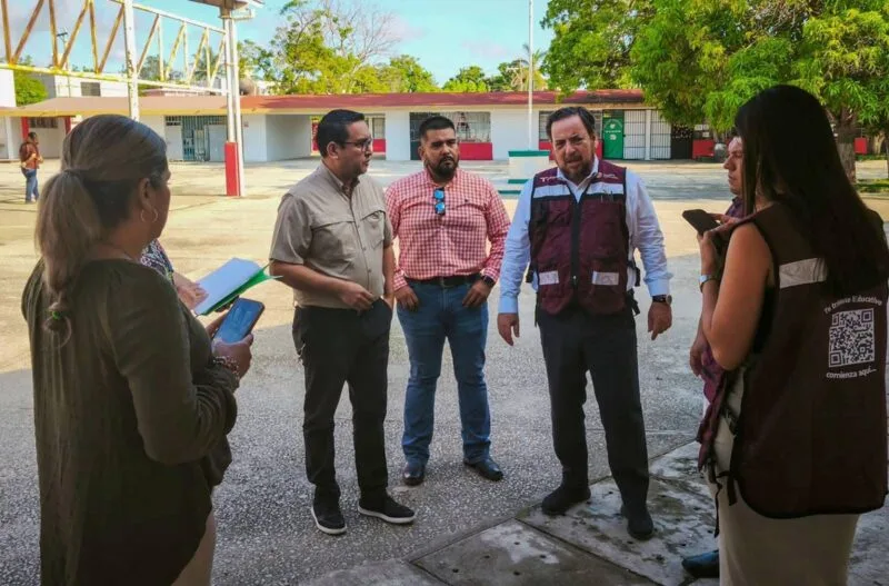 Repararán escuelas dañadas por lluvias en el sur: SET