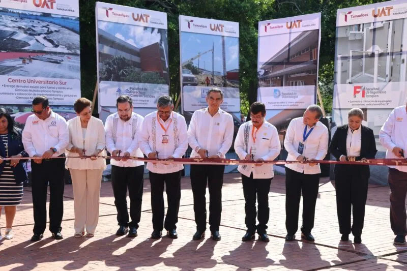Gobernador y rector inauguran obras que fortalecen crecimiento de la UAT