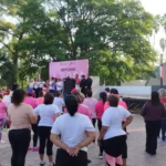 Guardia Estatal de Género se suma al “Mes Rosa” en diferentes municipios