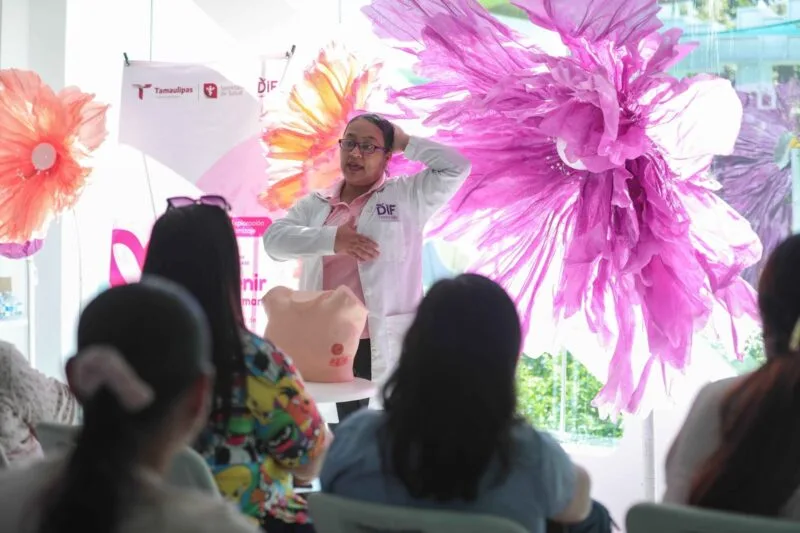 Atiende DIF Tamaulipas a más de 2 mil mujeres con diagnóstico o riesgo de cáncer de mama