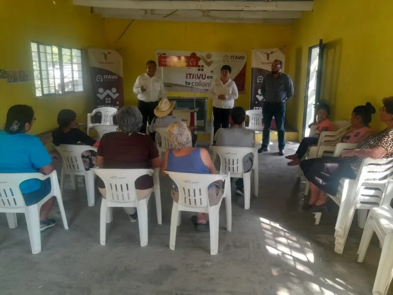 Brinda ITAVU certeza jurídica a familias de Llera