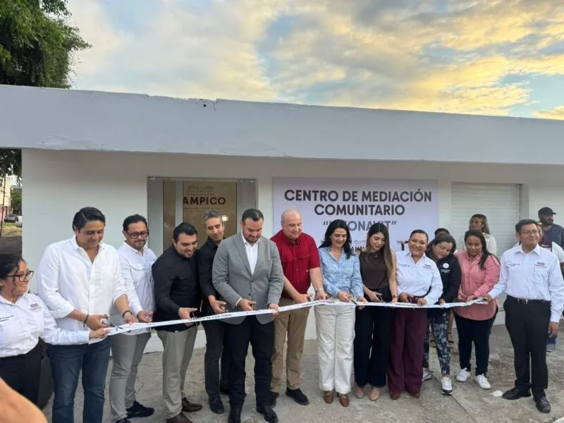 Inauguran Centros de Mediación Comunitarios “Infonavit” y TAMUL «Arenal” en Tampico