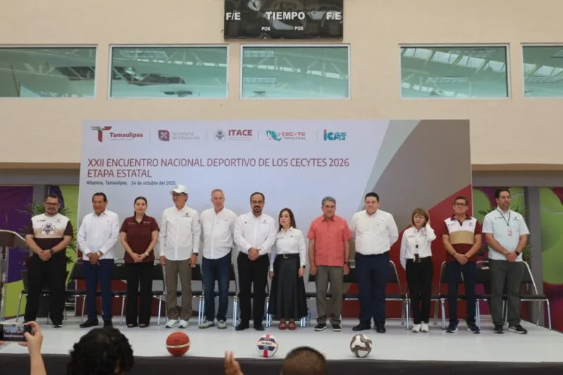 Realizan Encuentro Estatal Deportivo CECYTES 2025