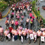 Participan 2 mil jóvenes en la 2da. Rodada y Carrera Nacional por la Paz y Contra las Adicciones en todo Tamaulipas: INJUVE