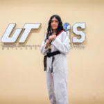 Conquista estudiante de la UTM triple oro en Torneo Preuniversitario de Taekwondo