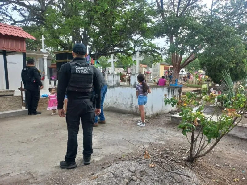 Despliega SSPT operativo de seguridad por Día de Muertos en Tamaulipas