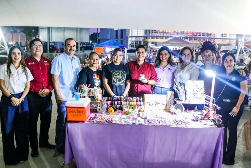 Realizó INJUVE evento emprendedor Mercado Tamaulipas en Ciudad Victoria