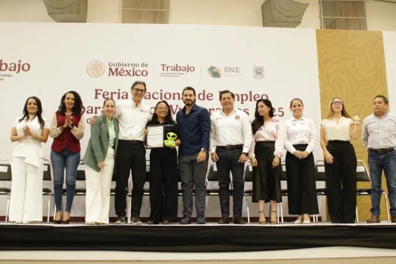 Encabeza Secretaría del Trabajo la Feria Nacional de Empleo para Grupos Vulnerables Madero 2025