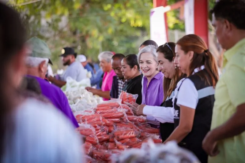 DIF Tamaulipas lleva el Mercado de Alimentos “Come Bien, Vive Bien” a las familias de Jiménez
