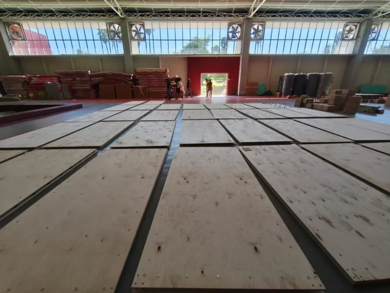 Por concluir área de gimnasia artística de Ciudad Victoria, gracias al impulso del gobernador Américo Villarreal