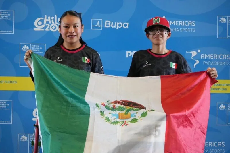 Dos medallas más para Tamaulipas y México en los Juegos Parapanamericanos Junior 2025