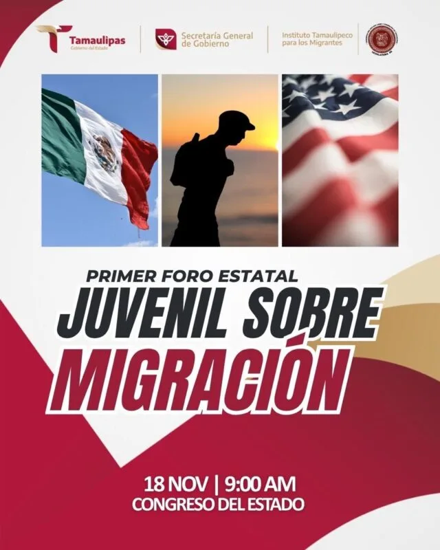 Impulsa Gobierno de Tamaulipas Primer Foro Juvenil sobre Migración