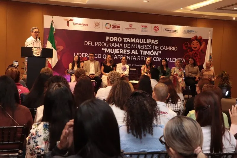 Participa STPS en Foro Tamaulipas del Programa Mujeres de Cambio “Mujeres al Timón”