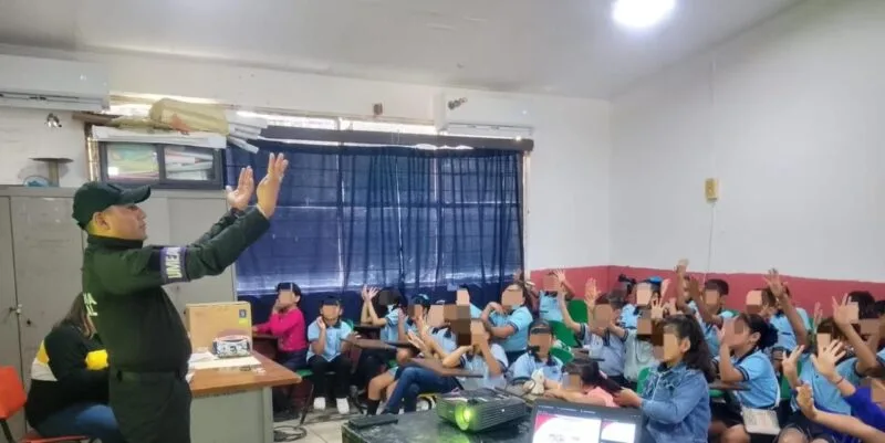 Participa Guardia Estatal de Género en jornada interinstitucional para prevenir la violencia en entornos escolares