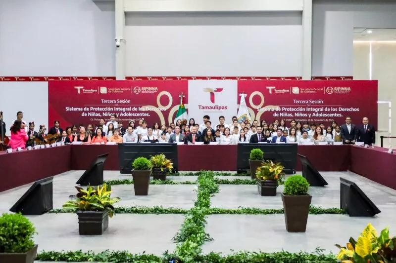 Tamaulipas reafirma su compromiso con la protección de los derechos de niñas, niños y adolescentes