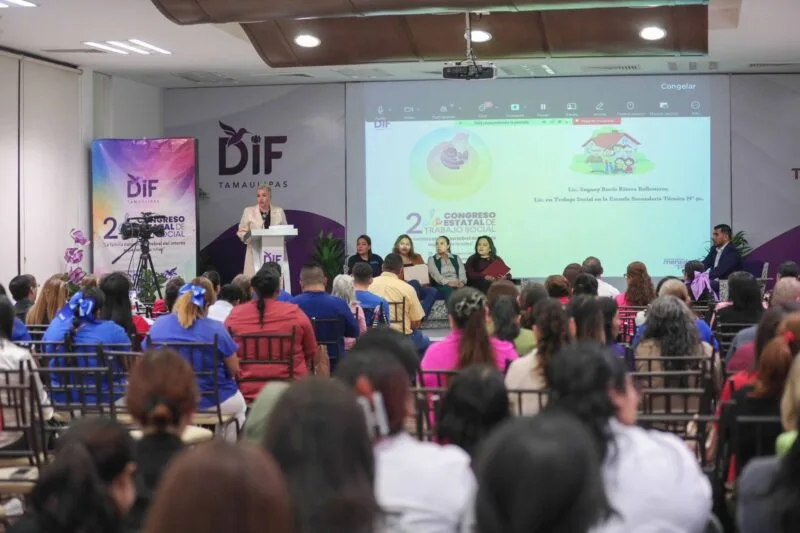 DIF Tamaulipas reafirma la vocación humanista del trabajo social con Congreso Estatal