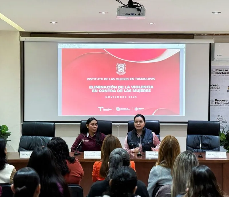 Dirige IMT Plática “Acciones clave para solicitar atención en casos de violencia de género” a servidoras públicas del IETAM