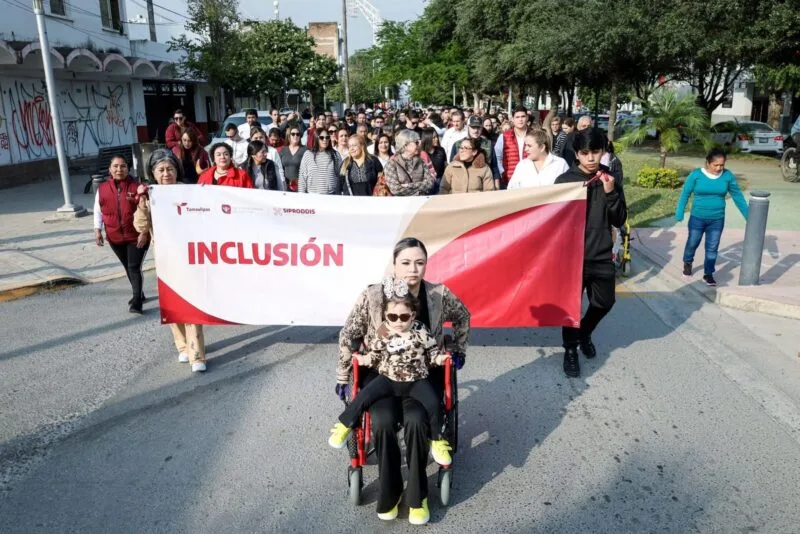 Fortalece caminata “Juntos en Cada Paso por la Inclusión”, conciencia social sobre los derechos de las personas con discapacidad