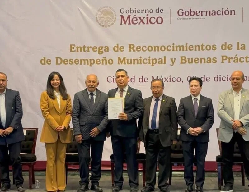 Recibe Tamaulipas reconocimiento del INAFED por implementación de la guía consultiva de desempeño municipal 2025