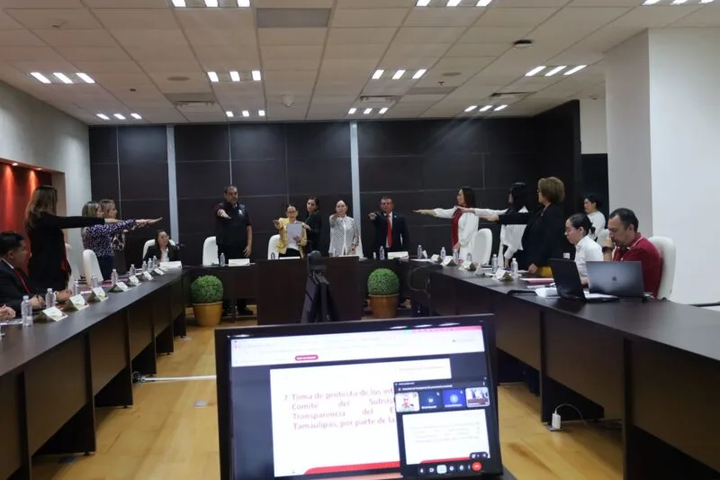Instala Tamaulipas el Comité del Subsistema de Transparencia