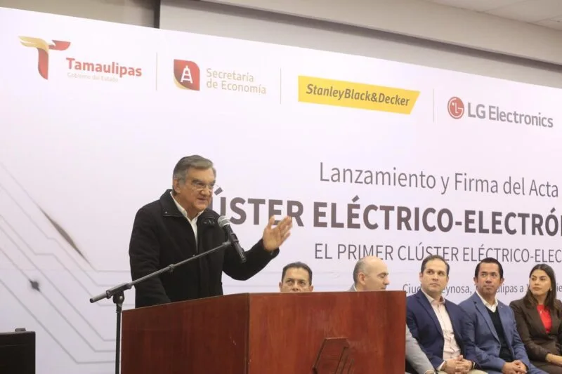 Tamaulipas hace historia con la creación del primer Clúster Eléctrico–Electrónico de México