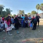 Con juguetes y convivencia, Guardia Estatal impulsa prevención social del delito en San Carlos