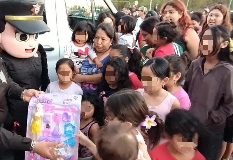 Guardia Estatal convive con niñez de ejidos, hospital y casa hogar