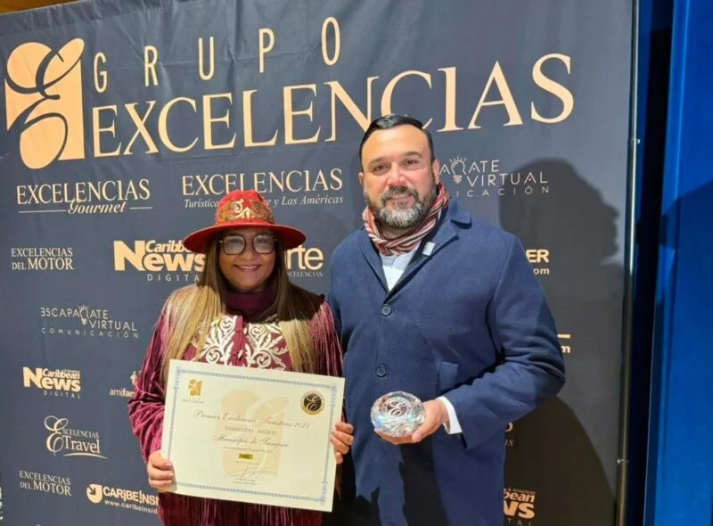 Gana Tamaulipas Galardón Internacional en la Feria Internacional de Turismo 2026