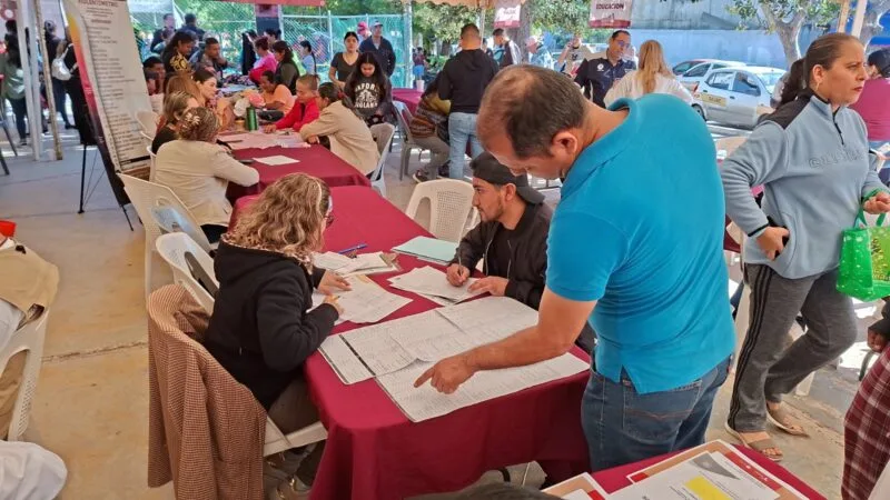 Acerca STPS Tamaulipas servicios de empleo a colonias de Altamira