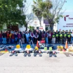 Entrega Gobierno del Estado equipo a Protección Civil para enfrentar incendios forestales