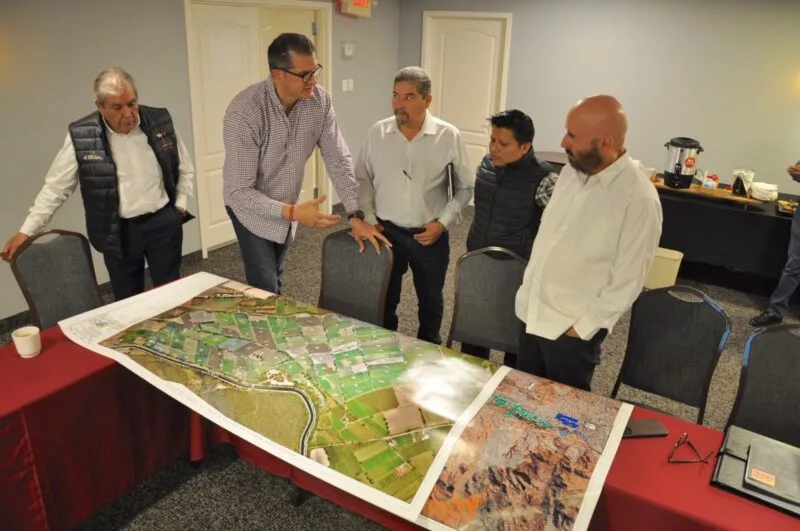 Avanza transformación hidroagrícola en la frontera norte de Tamaulipas