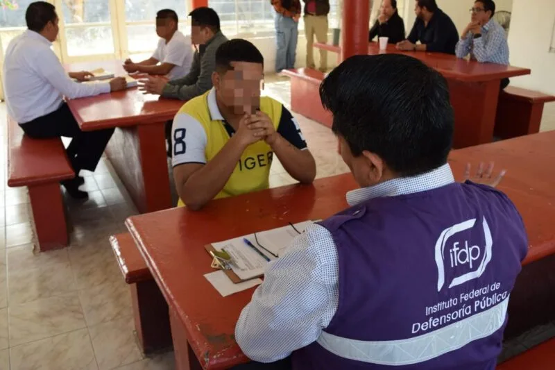 Reciben adolescentes en conflicto con la Ley Penal, visita del Instituto de Defensoría Pública