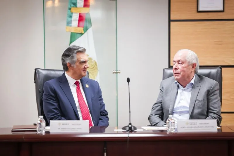 Impulsa Américo ante SADER apoyos y programas para el campo tamaulipeco