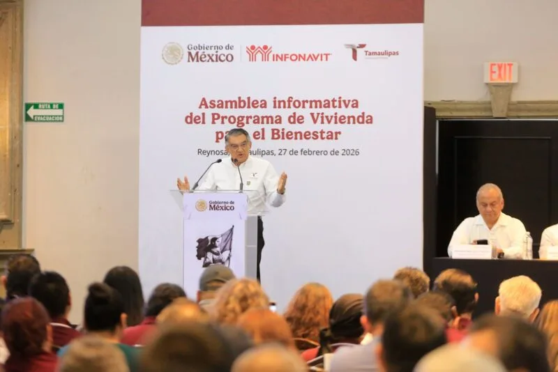 Reynosa tendrá 12 mil 300 viviendas de Infonavit: Américo