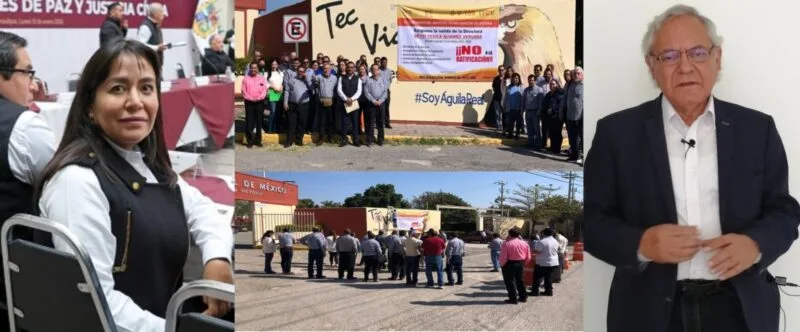 T E C L A Z O S.- Directora del Tec Victoria, “una seria amenaza para alumnos y trabajadores”