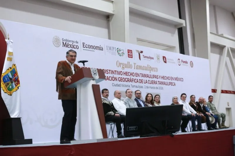 Tamaulipas está en su mejor momento: entregan distintivos a emprendedores e Indicación Geográfica de la Cuera Tamaulipeca