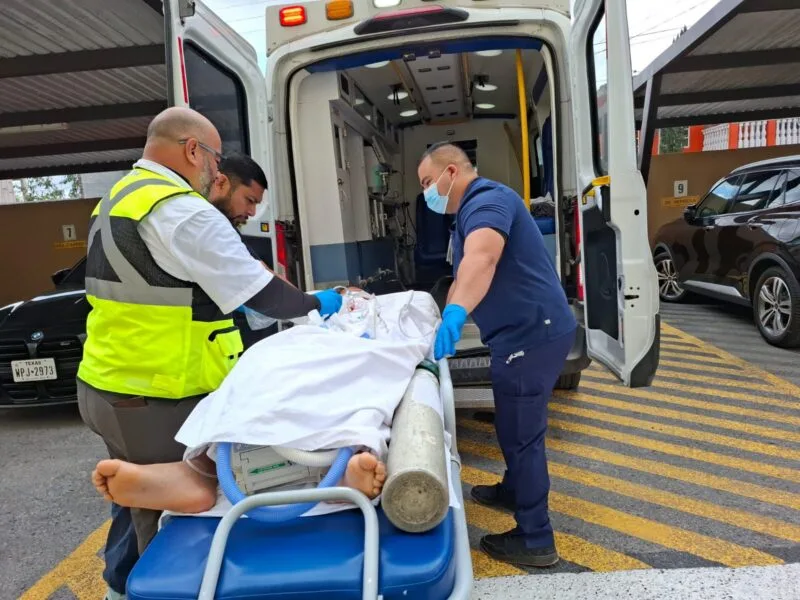 Realiza Gobierno de Tamaulipas traslado exitoso de paciente pediátrico al Hospital Infantil