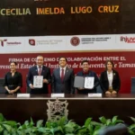 Celebran convenio de colaboración el Instituto de la Juventud y Congreso del Estado de Tamaulipas