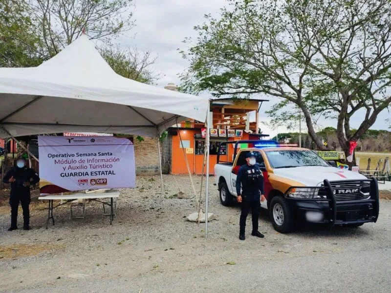 Refuerza vigilancia Guardia Estatal en sitios turísticos y carreteras de Tamaulipas