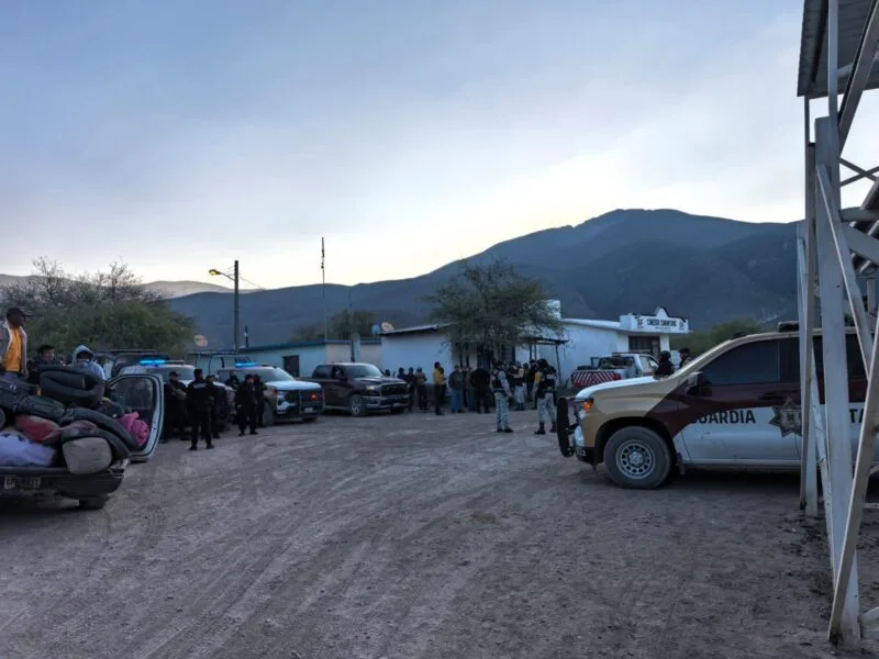 Activa Guardia Estatal Plan Tamaulipas por incendio forestal en Bustamante